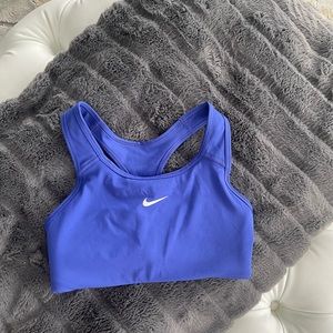 nike dark purple sports bra